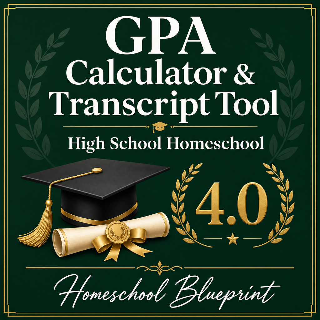 GPA Calculator and Transcript Tool Homeschool
