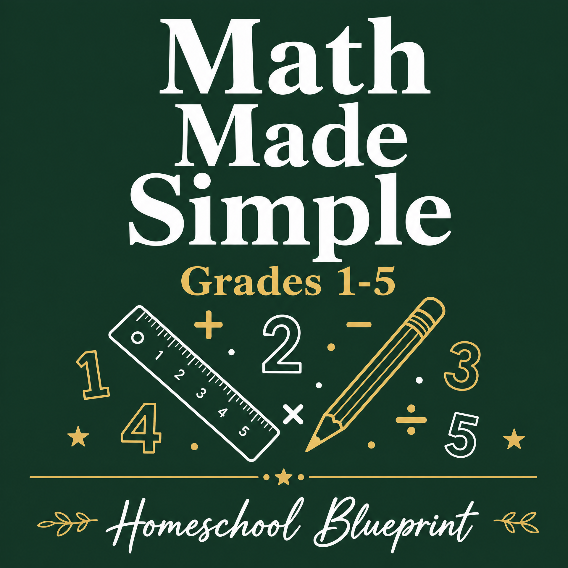 Math Made Simple Grades 1-5 Homeschool